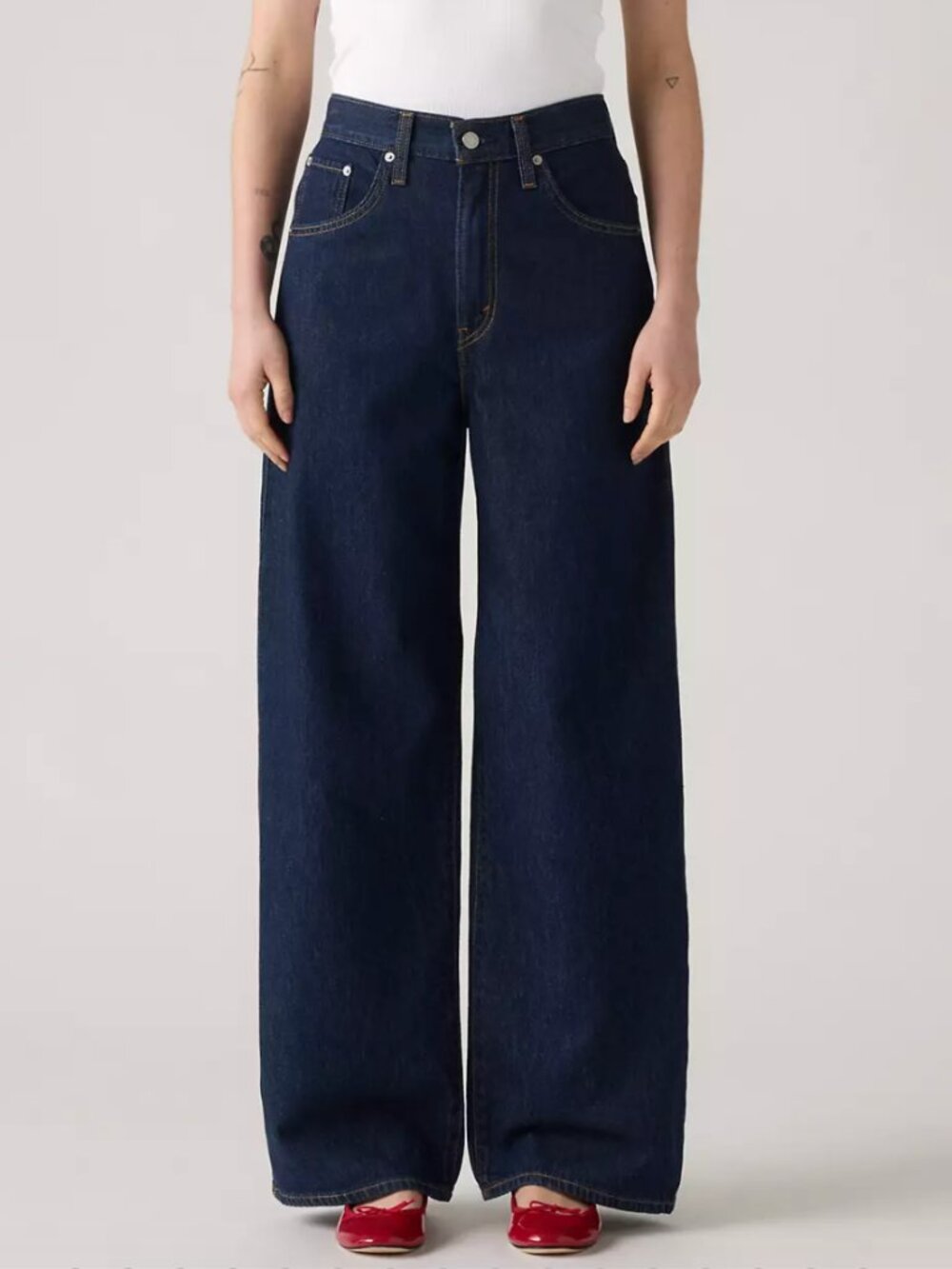 Levi's Cinch Baggy jeans - Reign of the Rinse dark wash